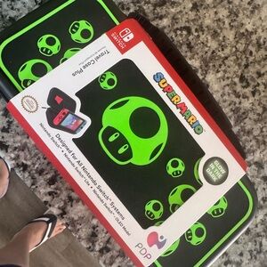 PDP Super Mario Glow in the Dark Nintendo Switch Case - Green